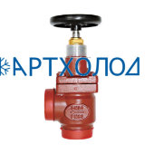 Обратно-запорный клапан SCV-HA DN150 63 бар, угловой (комплектация с маховиком)